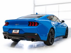 Ford Mustang Performance Exhaust - AWE Tuning - Cat Back Touring Edition - Dual Diamond Black Tips - `24-`27